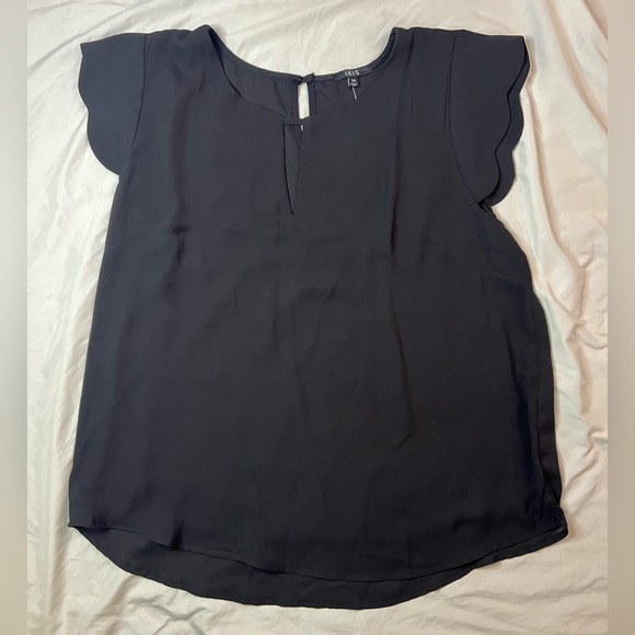 NWT Iris Black Blouse - Picture 2 of 6